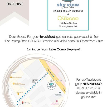 Lake Como Skyview מראה חיצוני תמונה